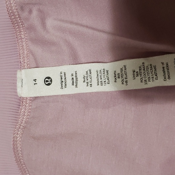 Lululemon Dance Studio Lined Mid-Rise Jogger *Pink Peony Size 14 - Picture 12 of 16